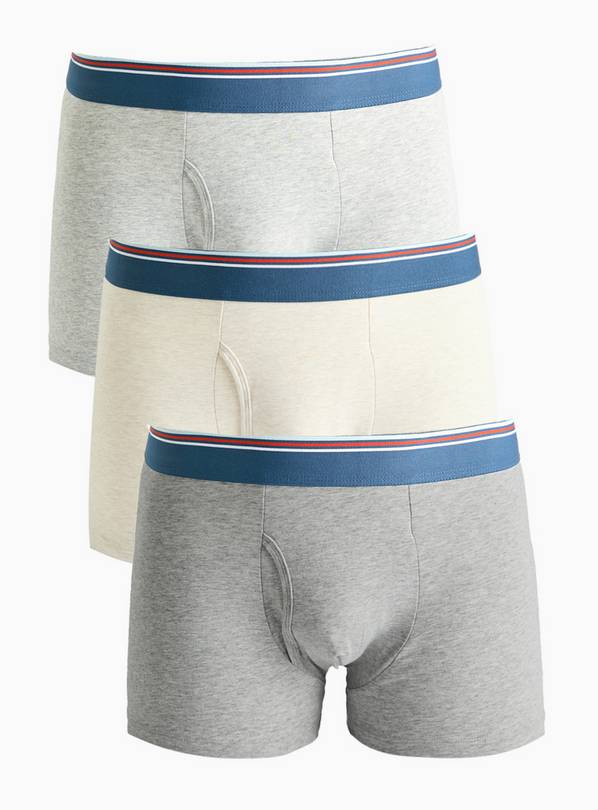 Sporty Trunks 3 Pack  XS